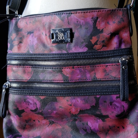 Style&co floral cross your body purse - Picture 2 of 8